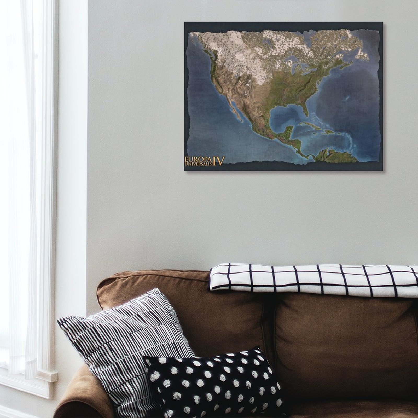 North America Blue Terrain