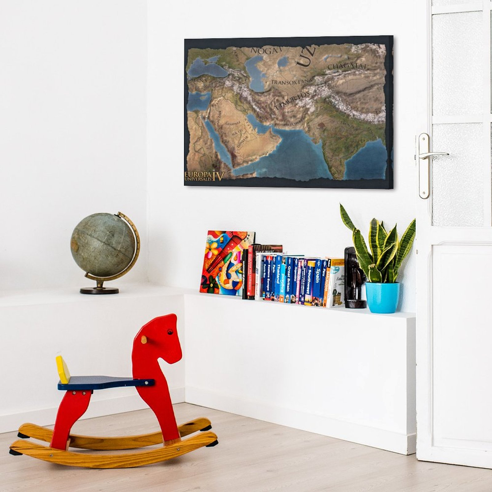 Middle East Blue Terrain