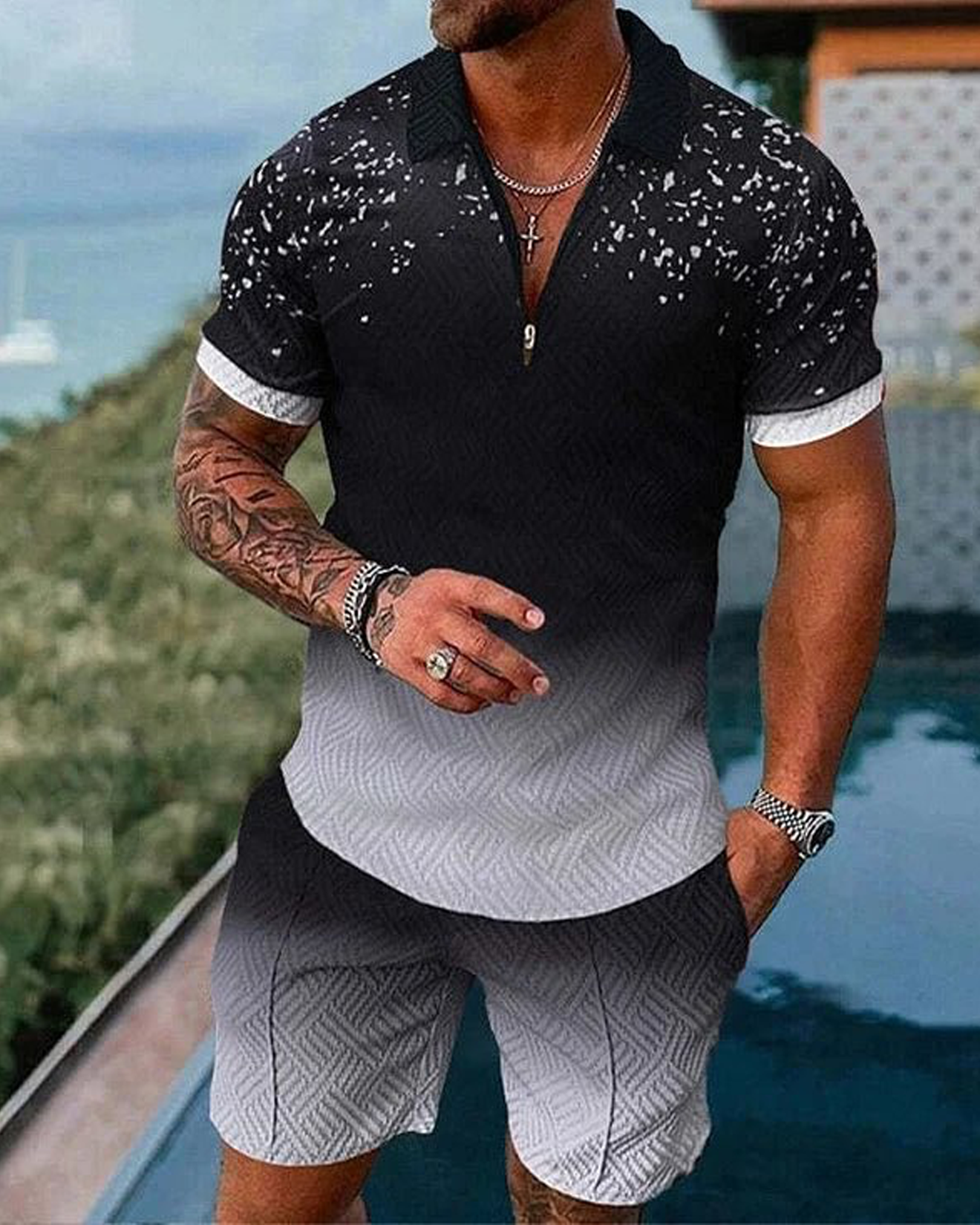 Vespucci Polo Shirt And Shorts Co-Ord