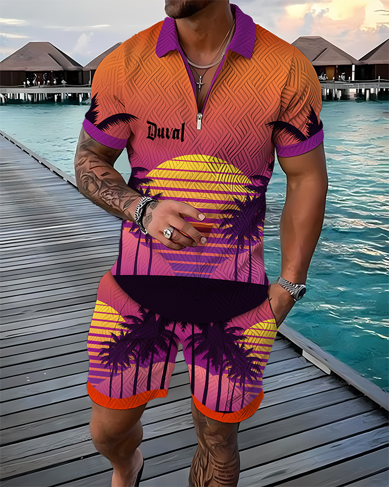 Horizon Angels Polo Shirt And Shorts Co-Ord