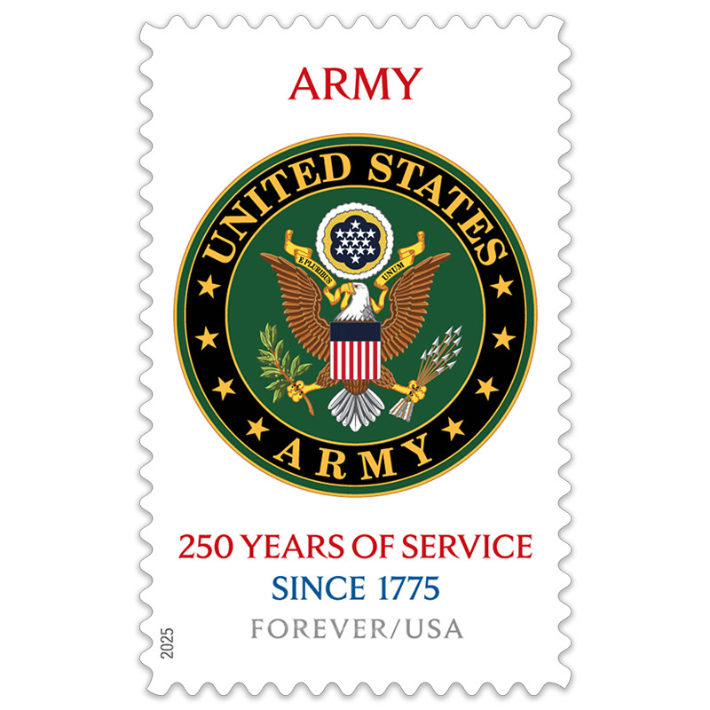 U.S. Army 250th Stamps