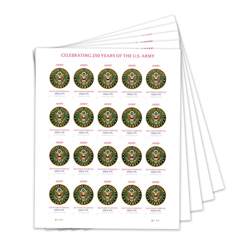 U.S. Army 250th Stamps