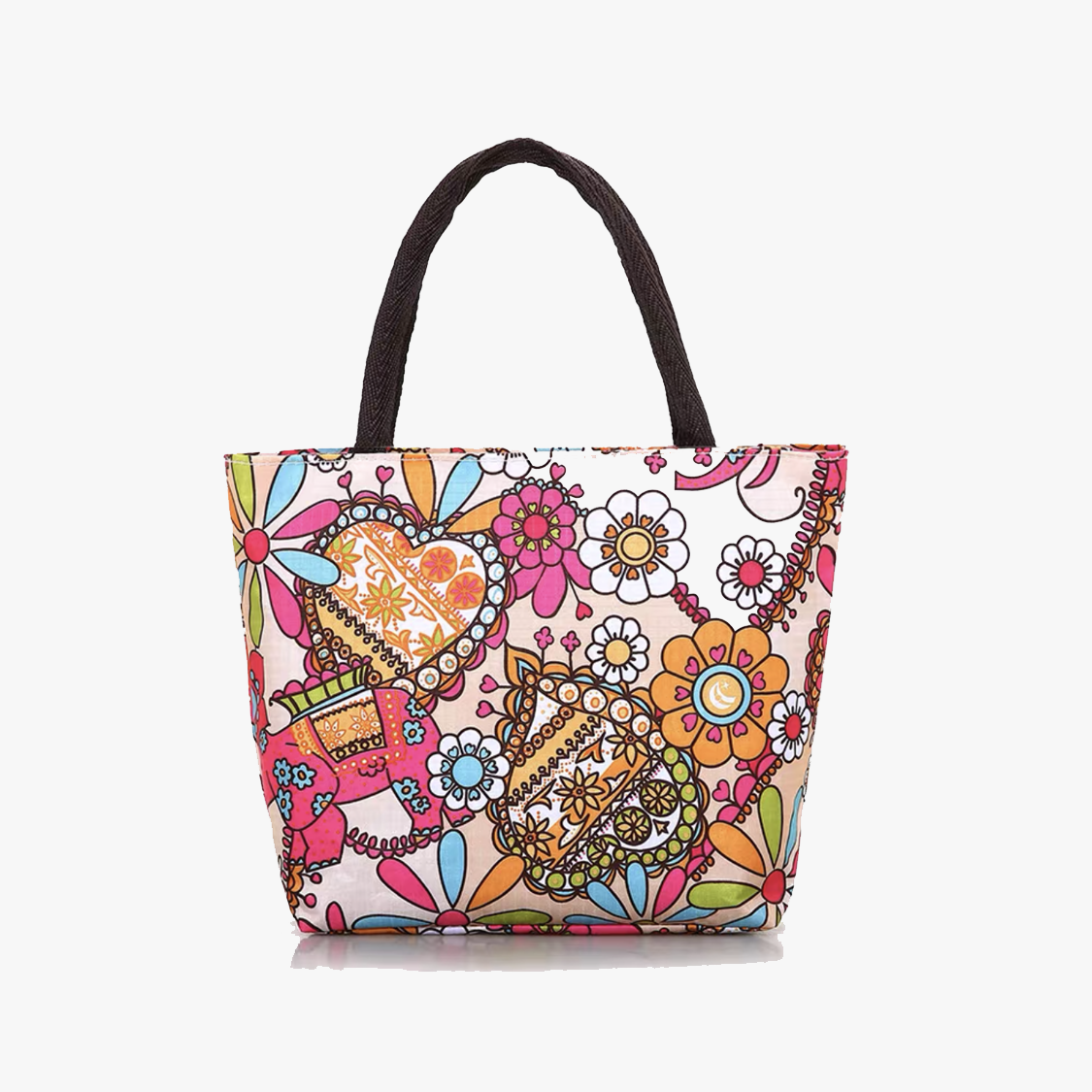 Large Capacity Portable Printed Bag