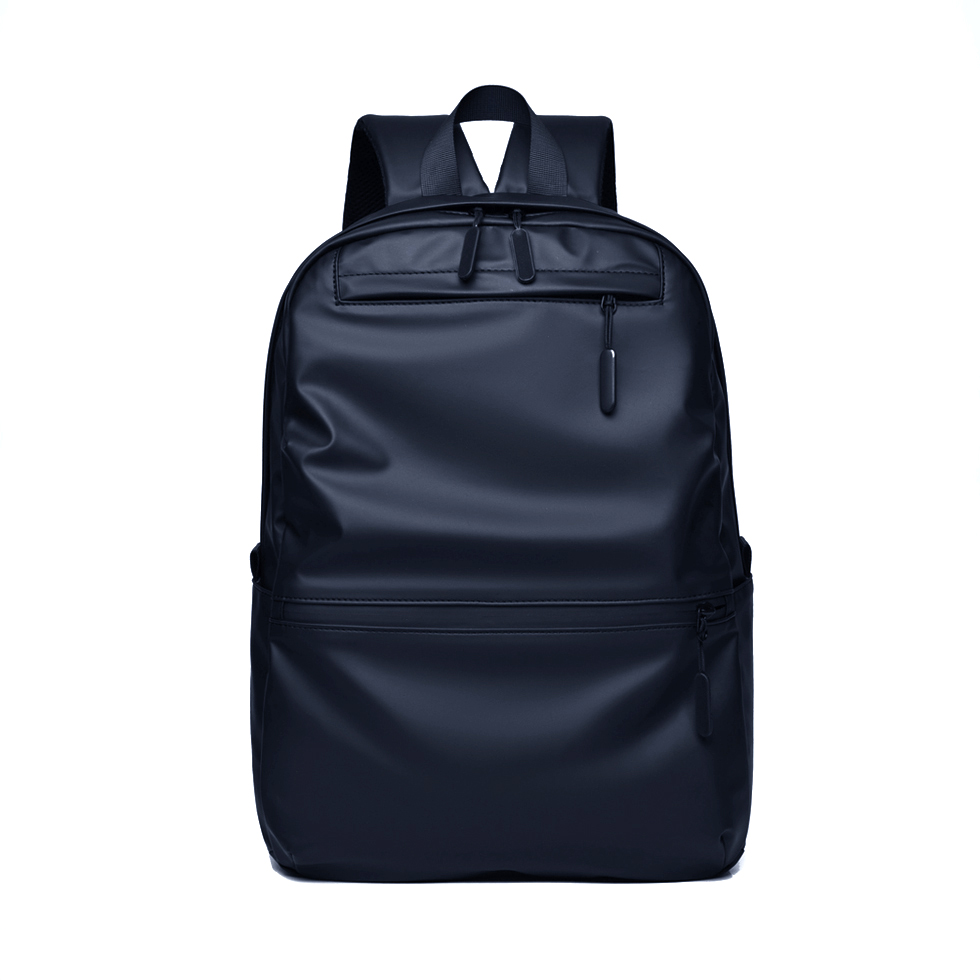 Blue Leather Backpack Bag Bags