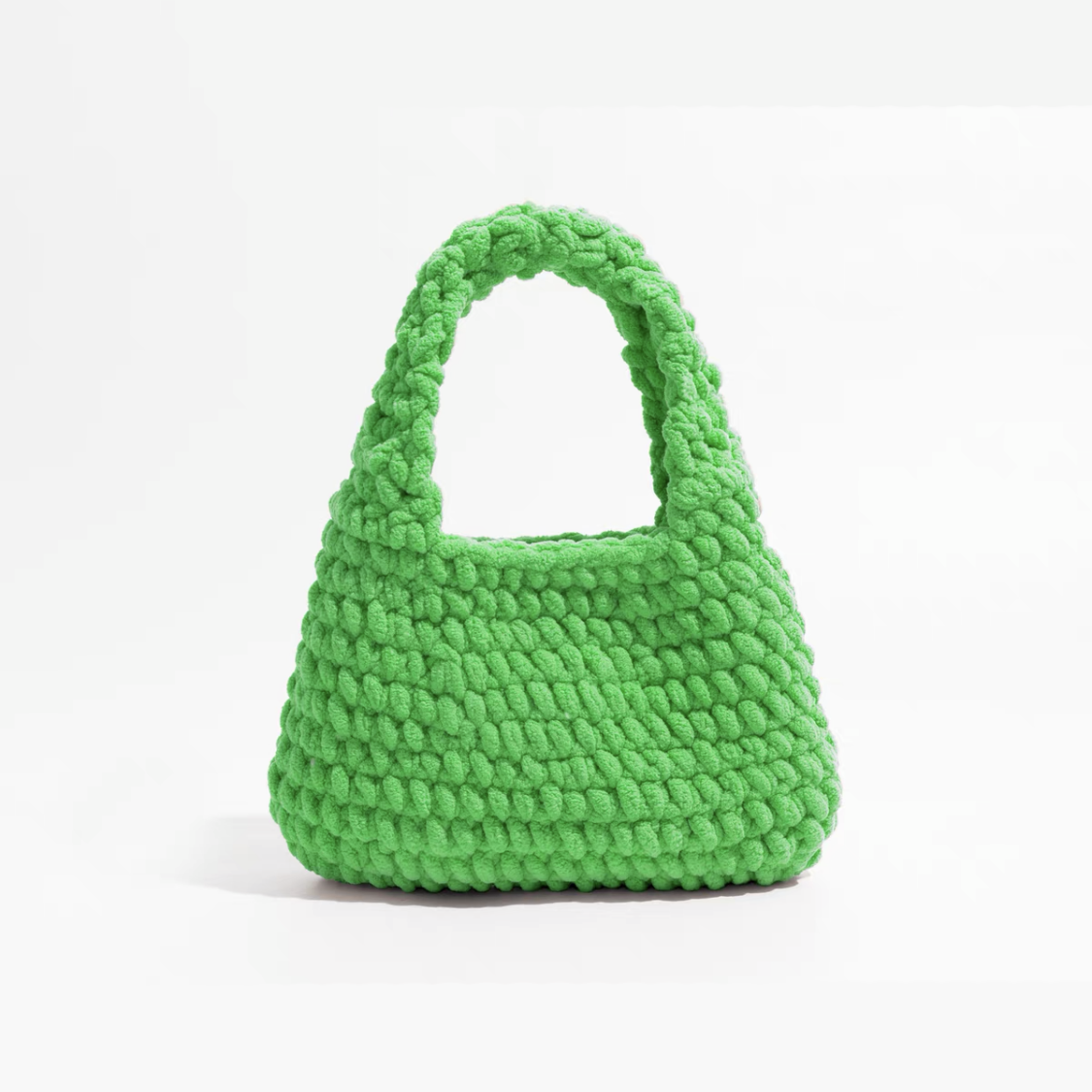 Leather Woven Hand Bag