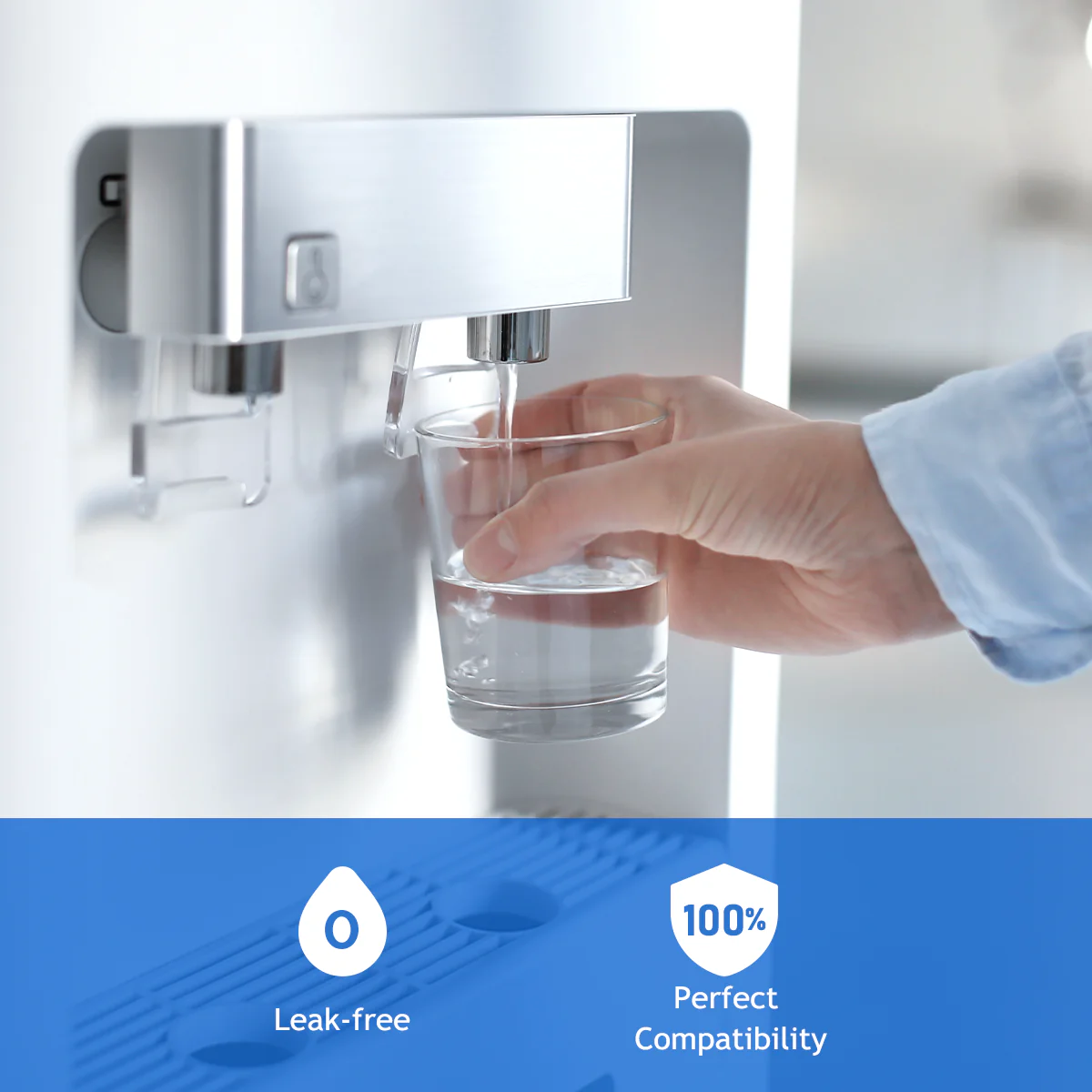 Purerdeep PD2 Compatible EDR2RXD1 Refrigerator Water Filter,W10413645A Filter 2