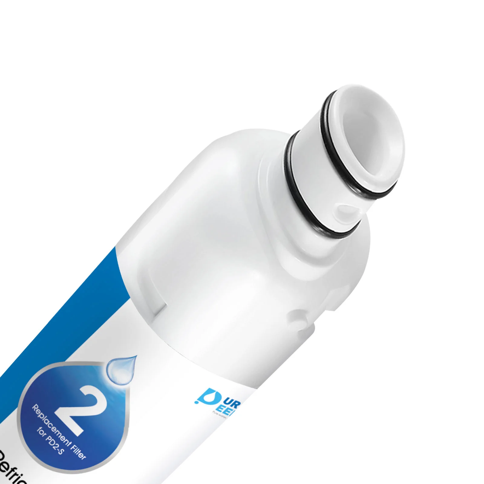 Purerdeep PD2 Compatible EDR2RXD1 Refrigerator Water Filter,W10413645A Filter 2