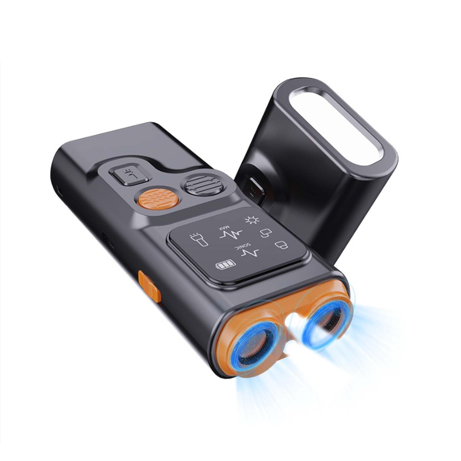 Barkguard Pro, Hundebell-Abschreckungsgerät mit HD-Display und LED-Taschenlampe, Anti-Bell-Gerät, das Ihren Hund sicher trainiert, nicht zu bellen (1 Stück)