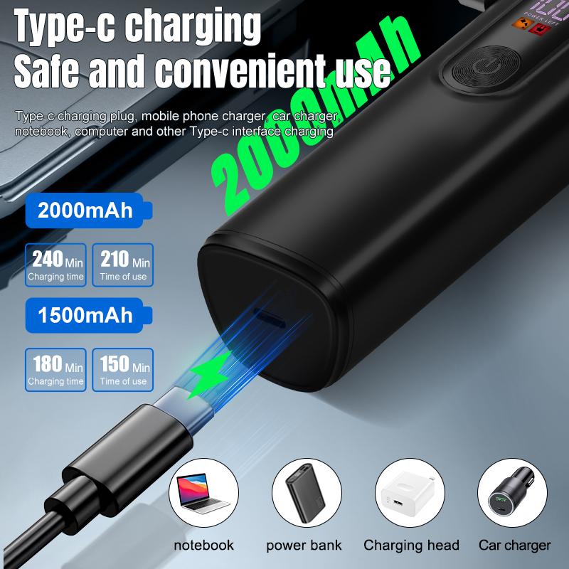 Professionelle elektrische Haarschneider für Männer, Selbstbedienungs-Haarschneidemaschine für Zuhause, Salonqualität Haarschneider für Haarschnitt und Styling, Farbe Schwarz