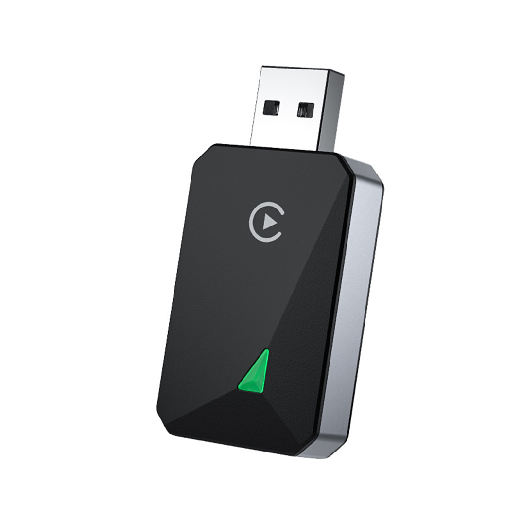 CarPlay Wireless Adapter Plug and Play, Kompatibel mit iPhone iOS 10+, Autos mit Wired CarPlay