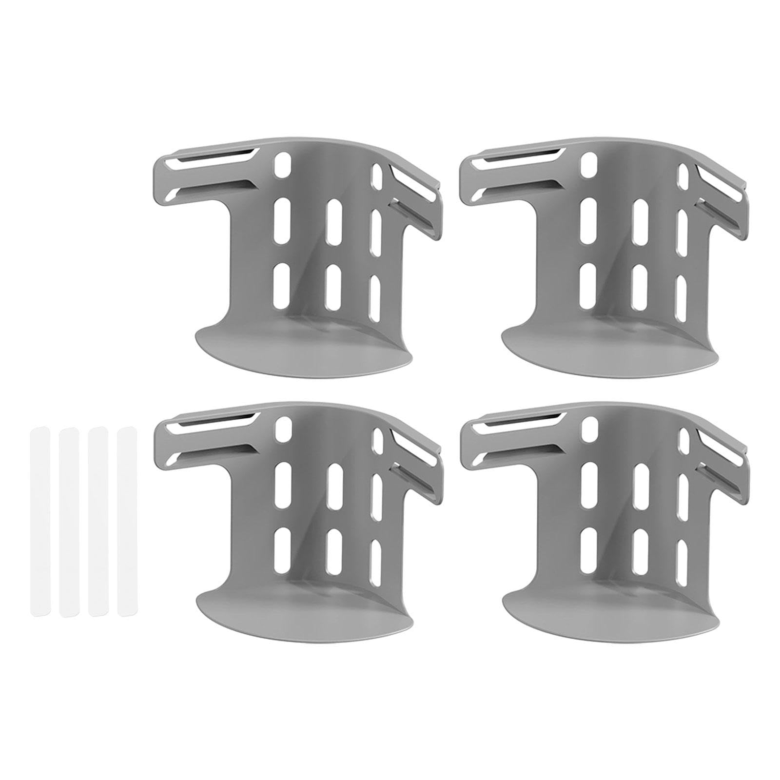 4er-Pack Locking Bed Sheet Holders,Sheet Holder, sichert Bettlaken fest an Ort und Stelle,Heavy Duty Panel Holder, einfache einmalige Installation Farbe Grau