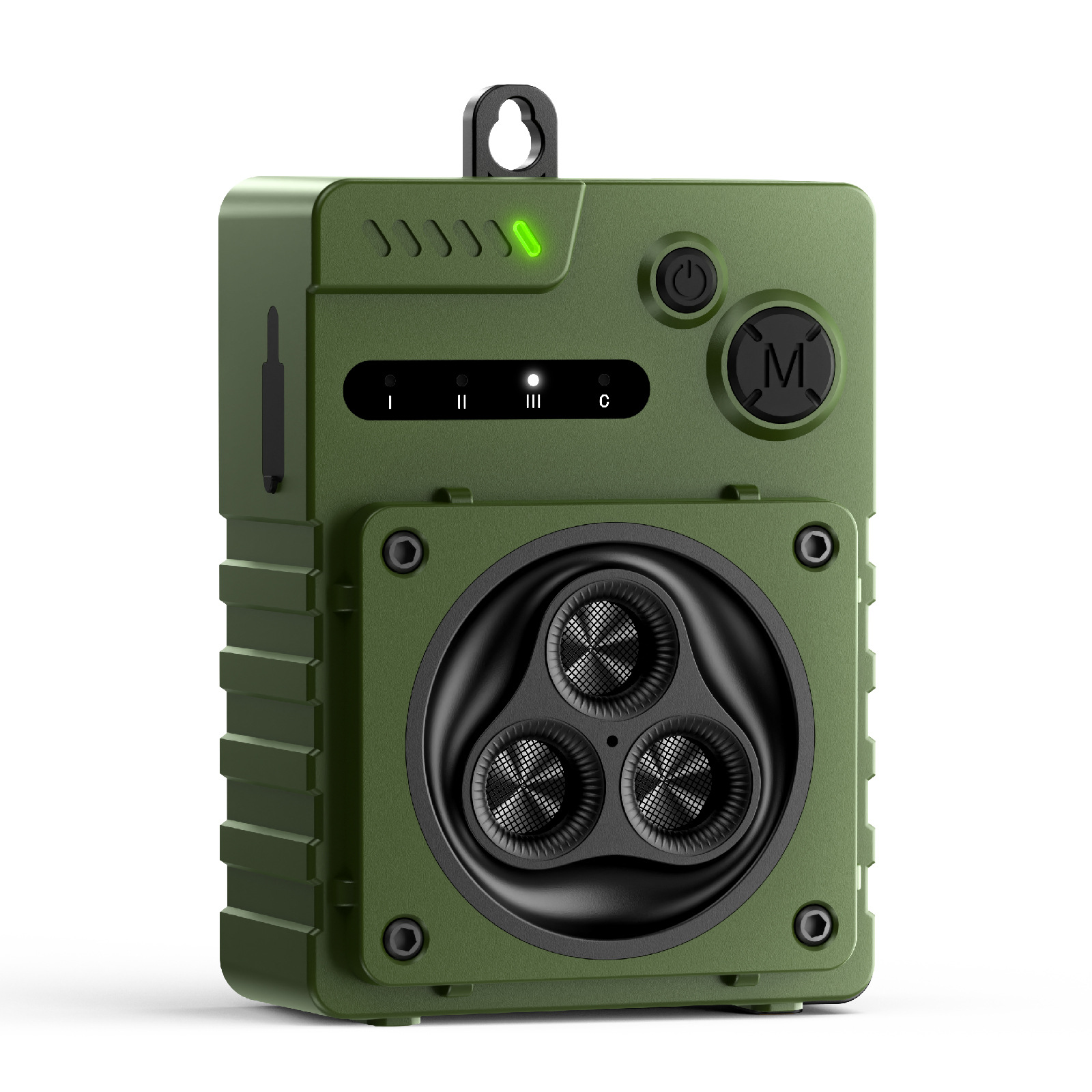 Ultraschall Hundegebell-Abschreckungsgeräte, Wiederaufladbare Hundegebell-Kontrollgeräte, für Innen- und Außenbereich (Grün)