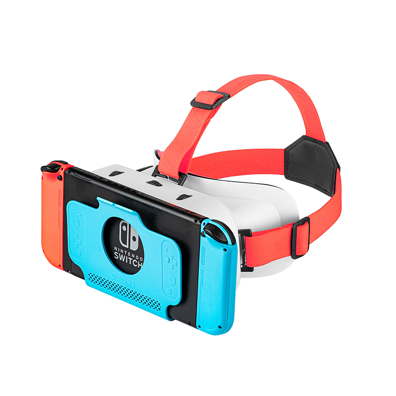 Einstellbares VR-Headset für Nintendo Switch OLED/Nintendo Switch  Virtual Reality Filme für Switch Spiele Zubehör