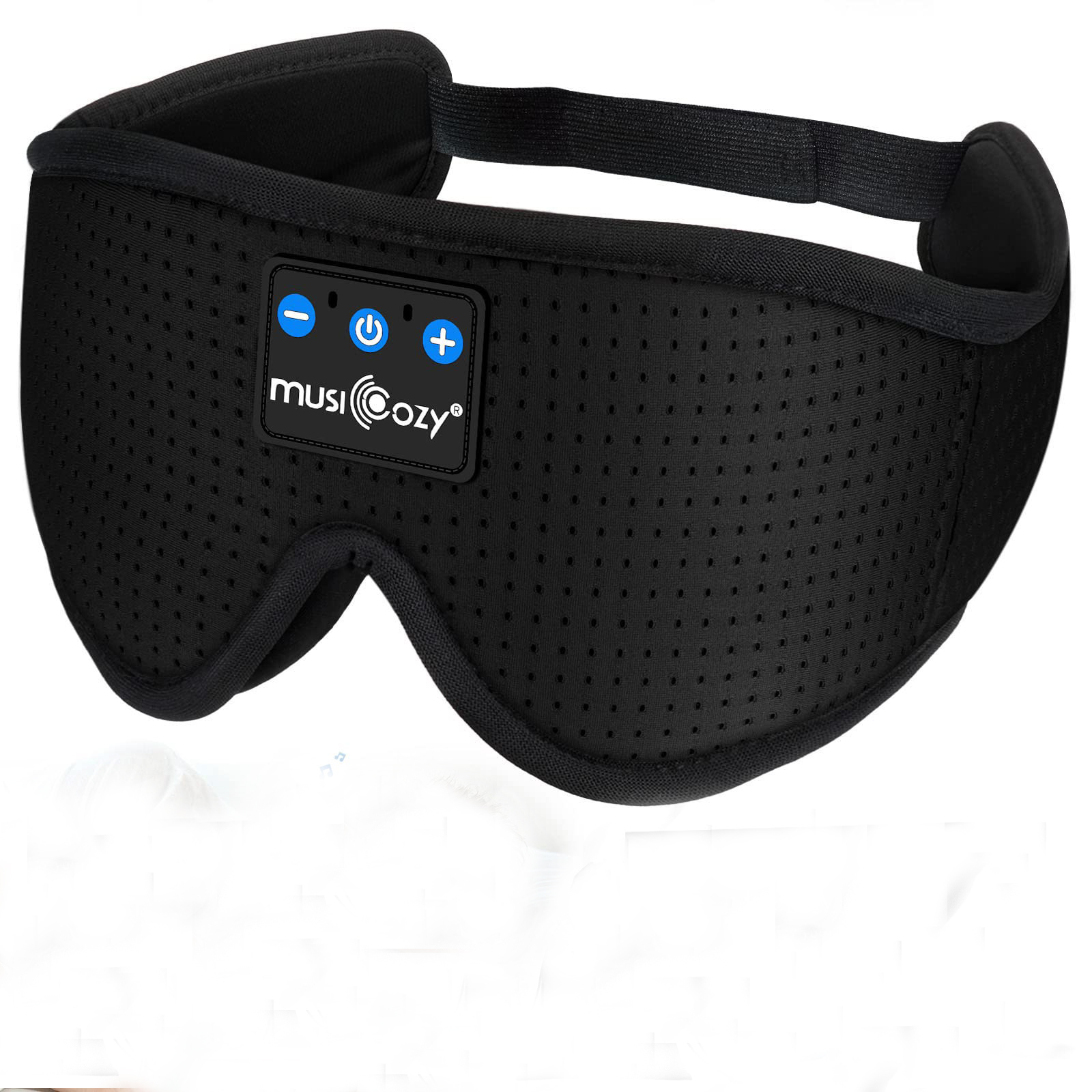 Schlaf Augenmaske Kopfhörer Bluetooth 5.2 Stirnband Schlafkopfhörer, Kabellose Stirnband Kopfhörer Schlaf Ohrhörer für Seitenschläfer mit HD Lautsprechern