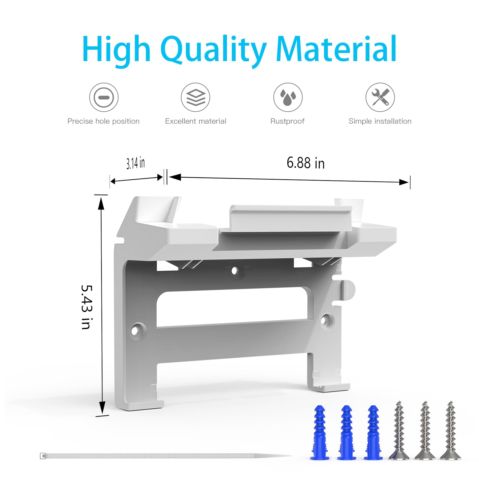 Starlink Gen 3 Halterung, All-in-One Starlink Standard V3 Mesh Router und Star Link Gen 3 Stromversorgungs-Montageset für StarLink V3 Gen3 HP Standard Router
