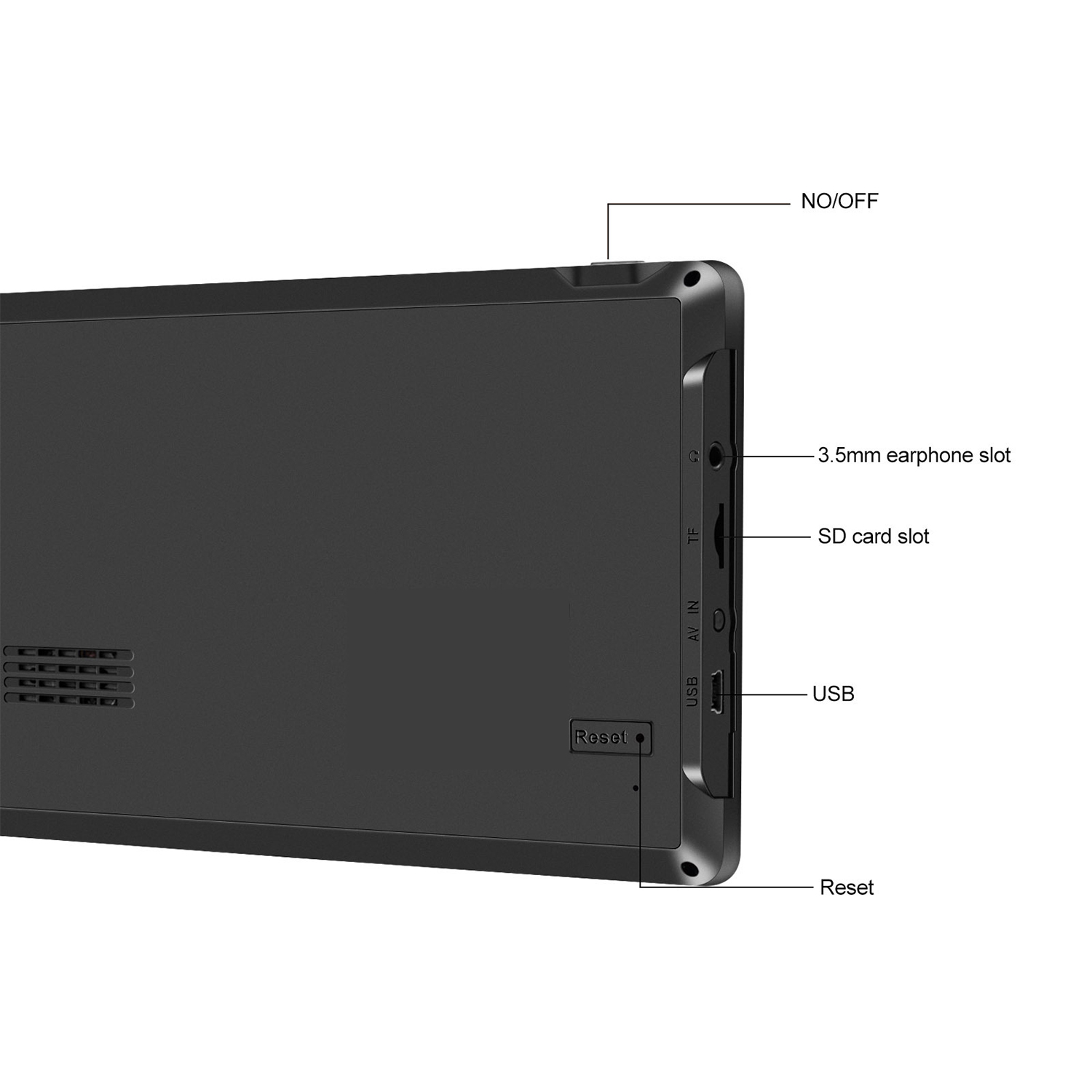 Auto GPS Navigation GPS Navigation für LKW & Wohnmobil & Auto, Fahreralarme, Abbiegehinweise, Karte mit kostenlosem UpdateMap