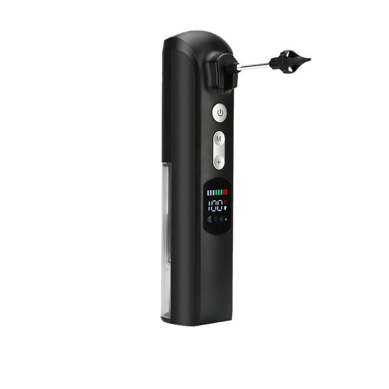 Portabler Elektrischer Ohrenschmalz-Entferner-Reiniger-Kit 8 Druckeinstellungen 3 Modi mit Smart Display IPX7 Wasserdichtes Ohrenreinigungswerkzeug mit 120ml Wassertank