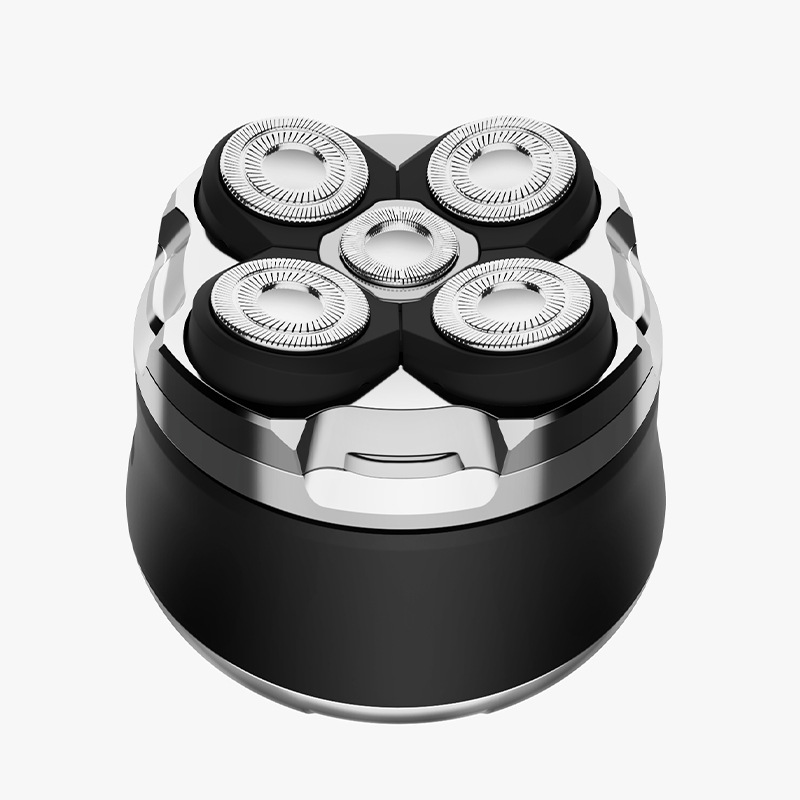 Head Shavers für glatzköpfige Männer, 5D Wiederaufladbarer Elektrorasierer, Nass-Trockenrasur LED-Anzeige, Rotationsrasierer Geschenk für Sohn Freund Geburtstag