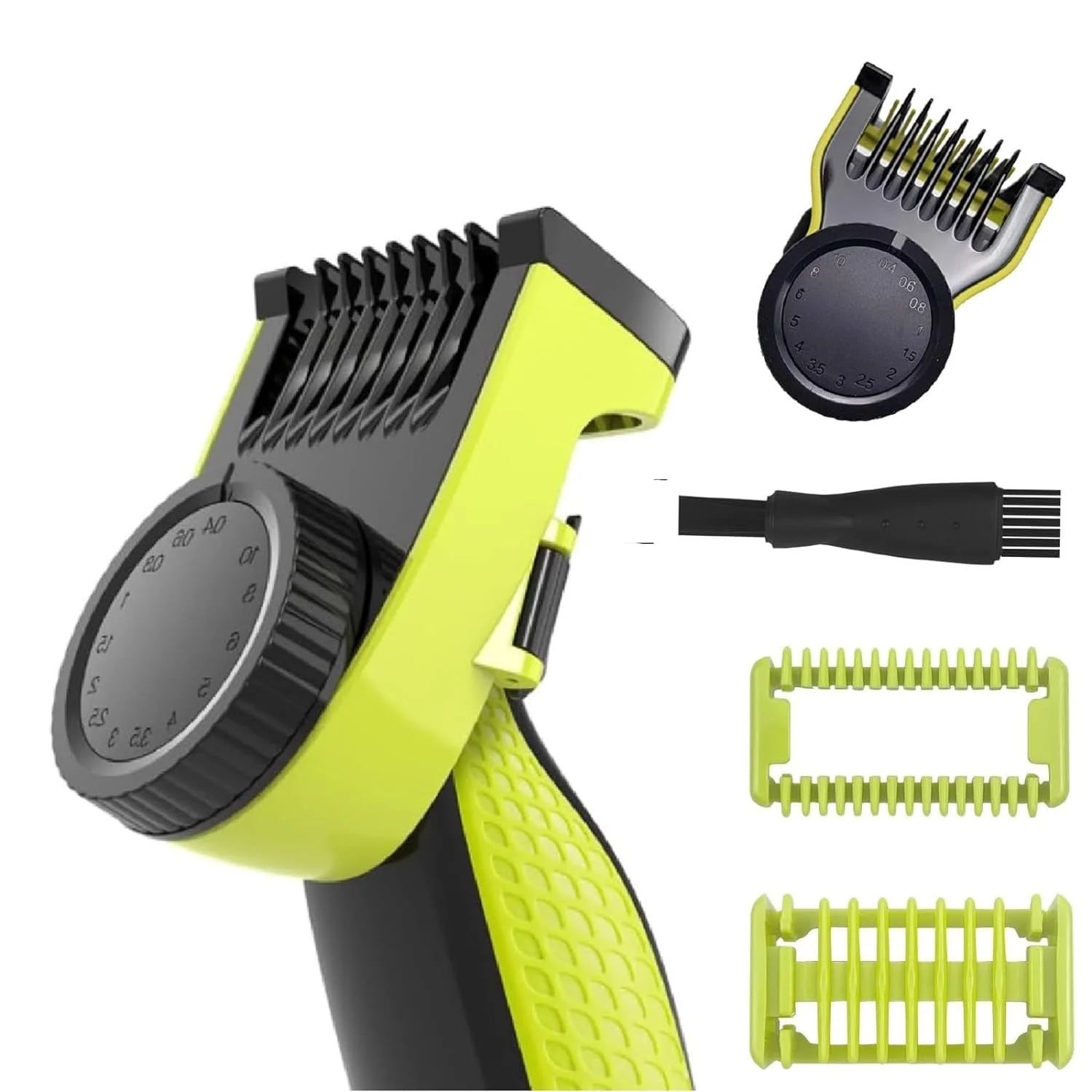 One Blade 14 In 1 Verstellbares Kammset Kompatibel Mit Philips QP2520 QP2630 QP6530 Body Comb Skin Guard-Präzisionstrimmer Zubehör