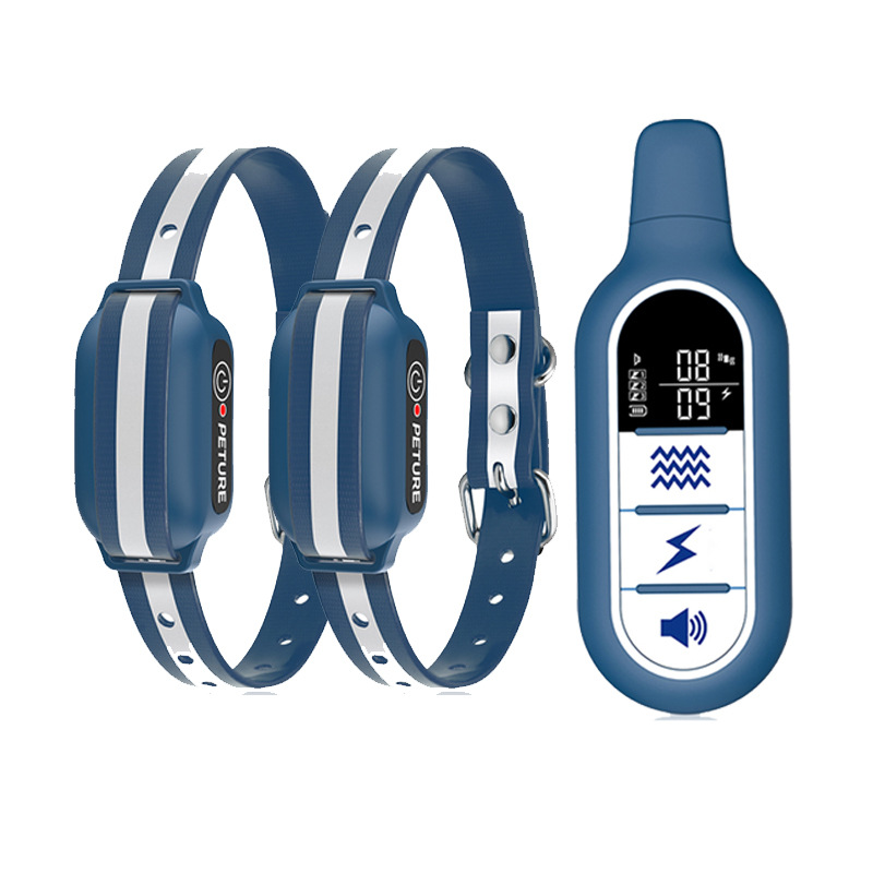 Shock Collar für 2 Hunde Wasserdicht 3300ft Wiederaufladbar IPX7 Hundetrainingshalsband mit Fernbedienung, E-Halsband für Hundetraining mit Beep Vibrationsmodi