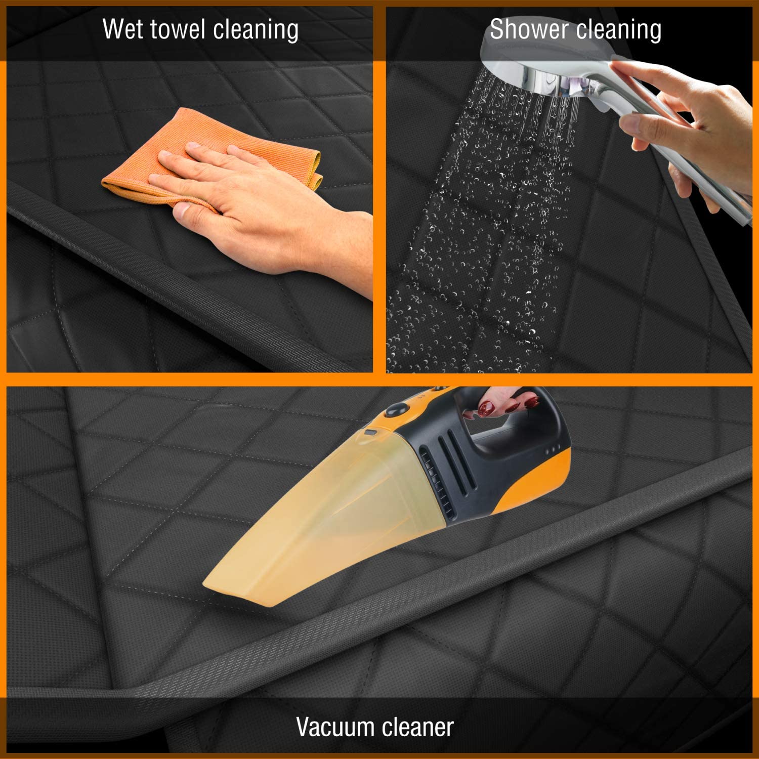 Dog Rücksitzbezug Schutz Wasserdicht Kratzfest Rutschfest Hängematte für Hunde Rücksitzschutz gegen Schmutz und Tierhaare Langlebige Haustier-Sitzbezüge für Autos & SUVs