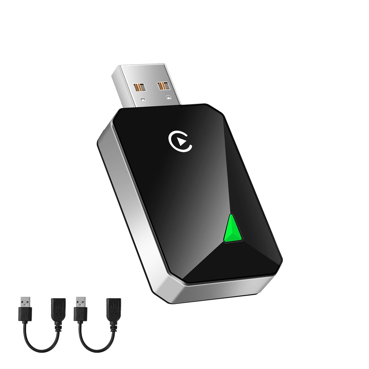 CarPlay Wireless Adapter Plug and Play, Kompatibel mit iPhone iOS 10+, Autos mit Wired CarPlay