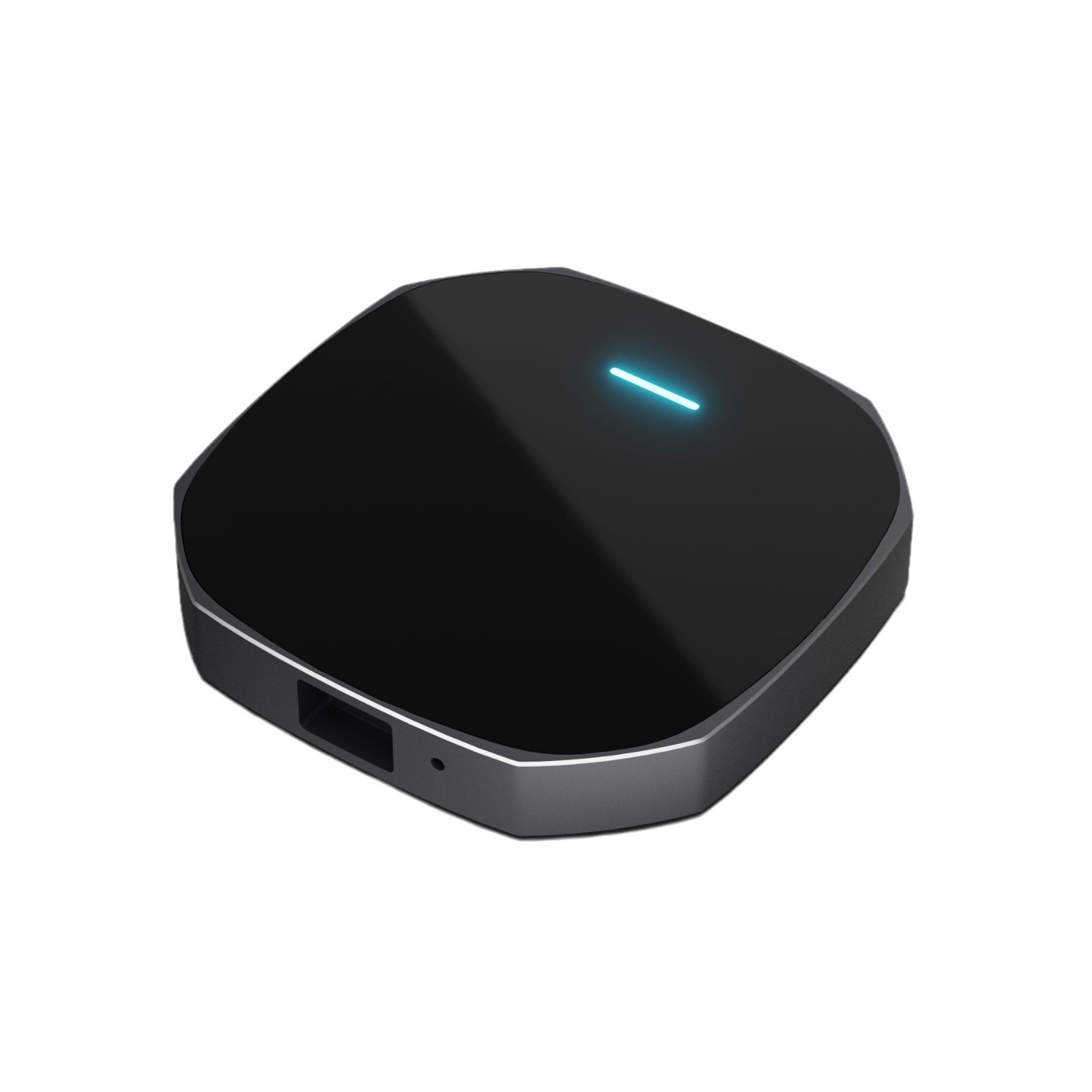 Wireless Carplay Adapter, Mini Carplay Android Auto Wireless Adapter, Unterstützung für Netflix/YouTube/TF-Karte, keine Verzögerung, Plug and Play, kompatibel mit iOS10+/Android 11+