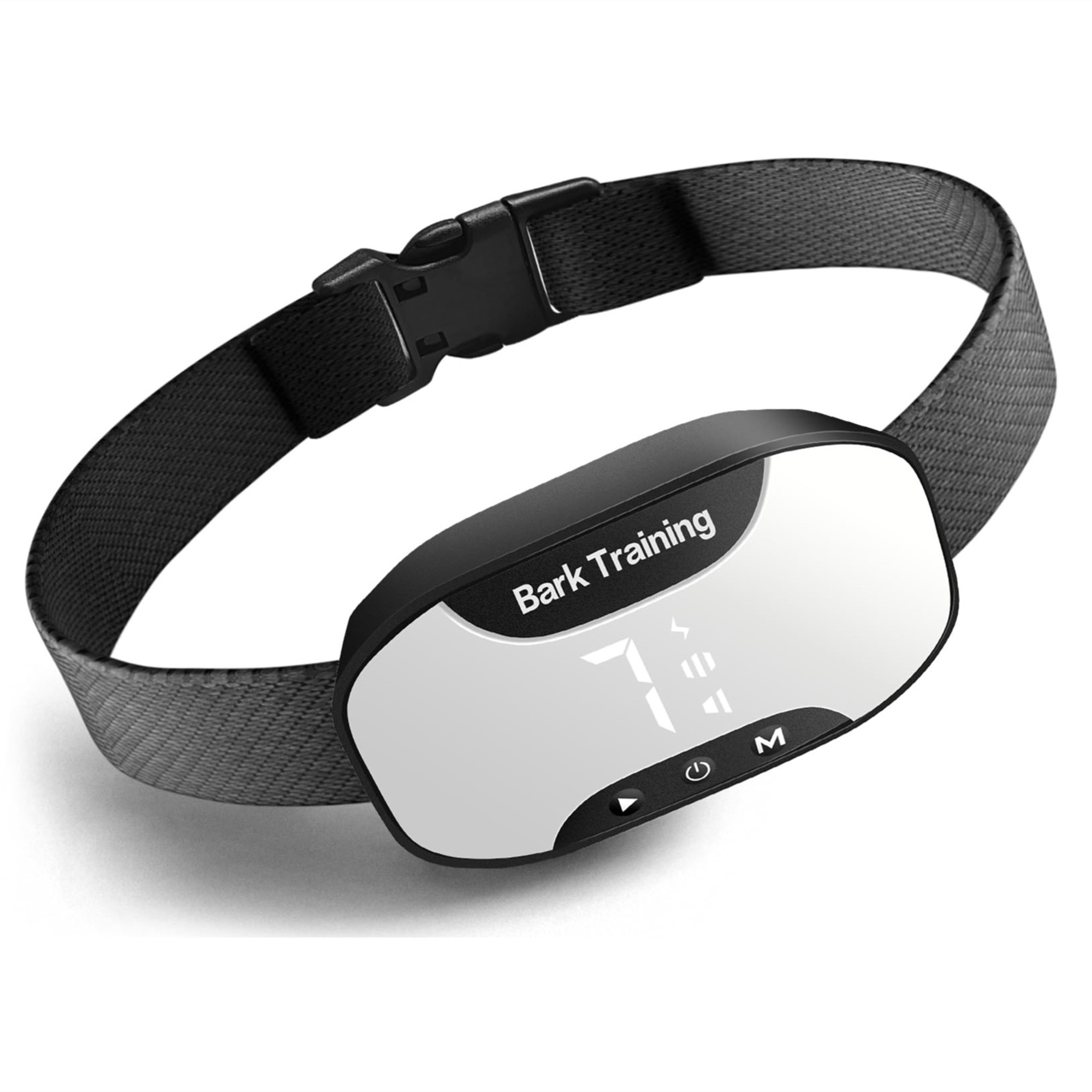 Smart Dogs Anti Barking Collar Wiederaufladbar, Wasserdicht Verstellbare Empfindlichkeitsintensität Piepton Vibration Bellhalsband für Hunde von 5-150 Lbs