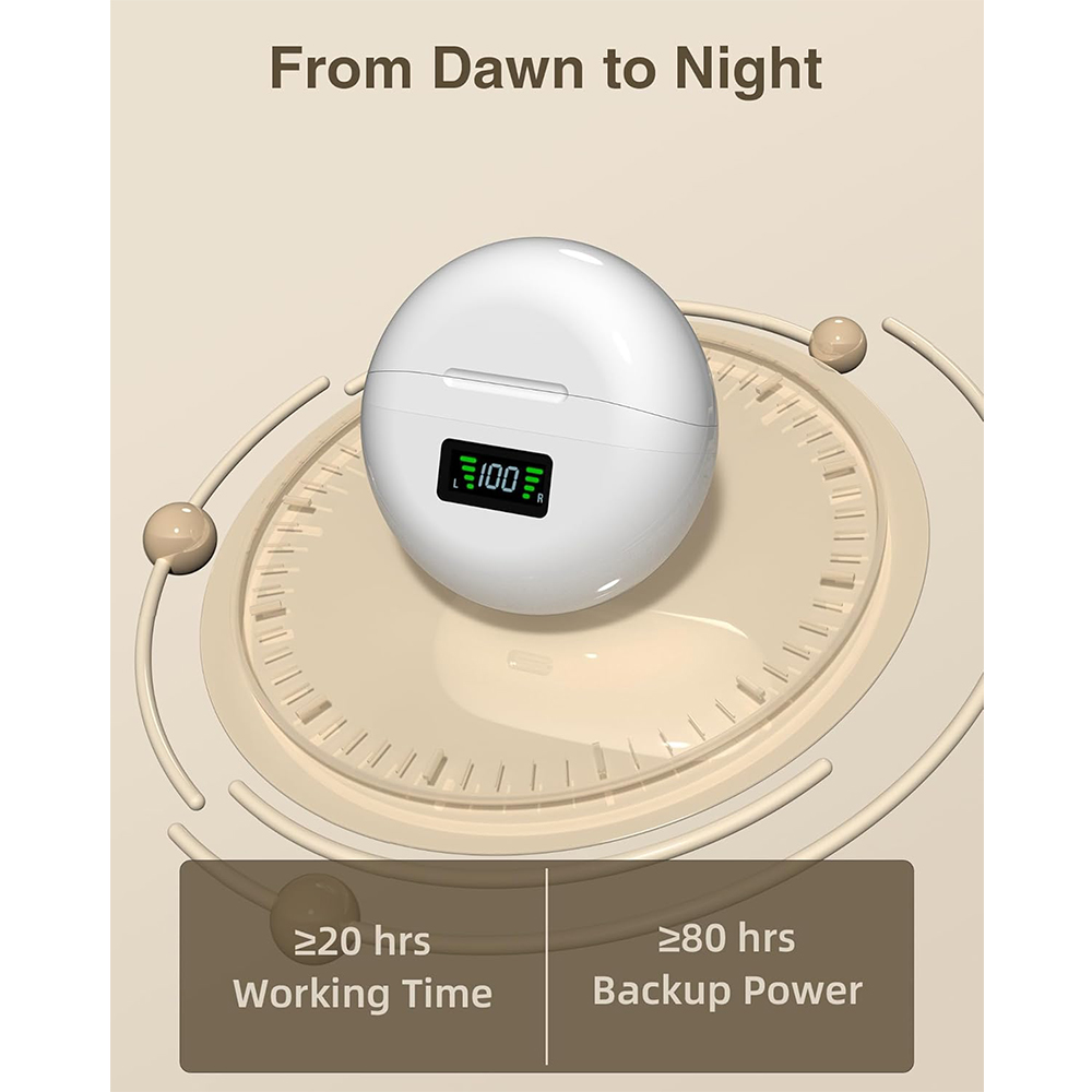 Hörgeräte mit Audio Tracker, Wiederaufladbare Hörgeräte mit Rauschunterdrückungs-DSP-Chip, OTC Hörgerät für Senioren, Rötlich Blau