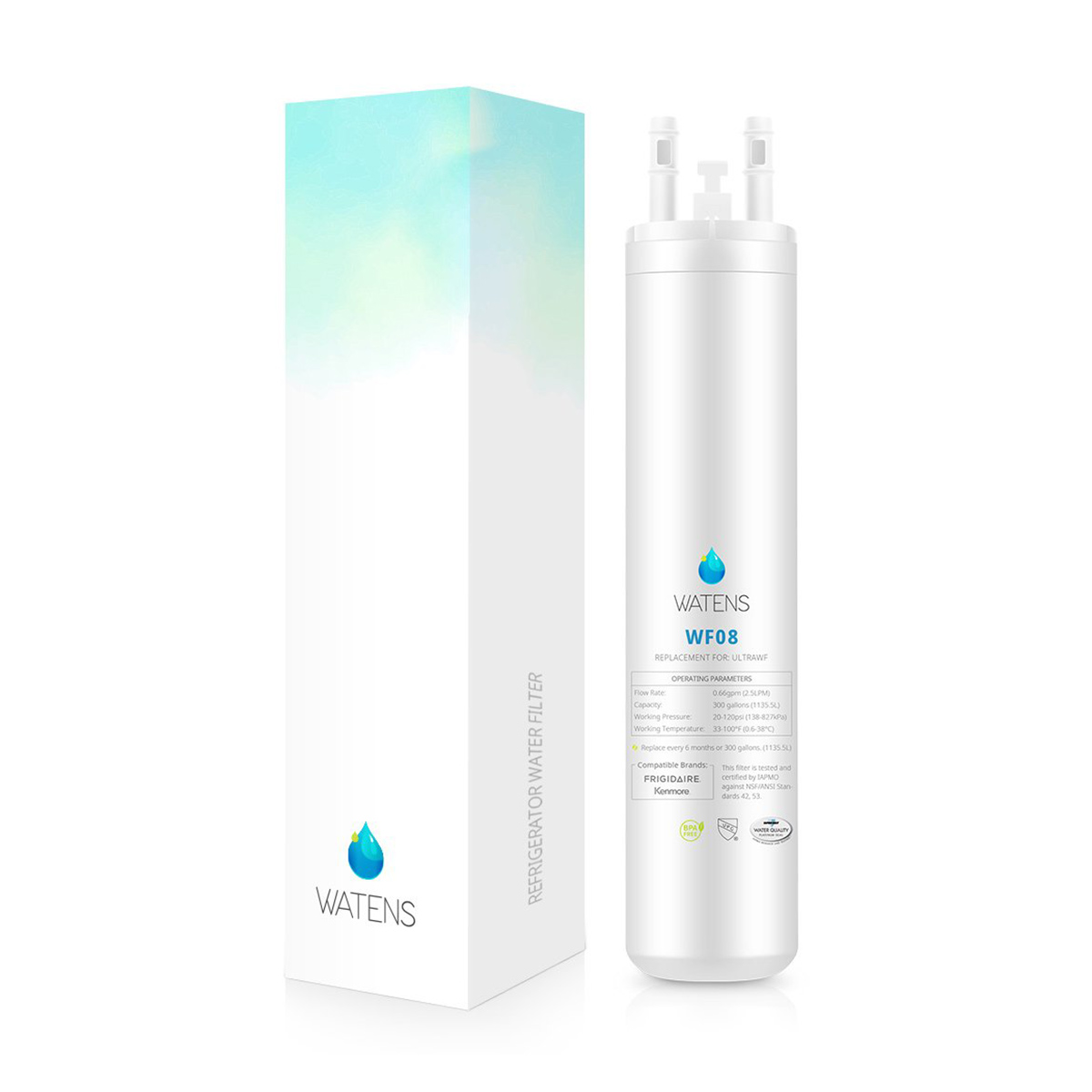 Watens Replacement for Frigidaire PureSource Ultrawf WF3CB Refrigerator Water Filter