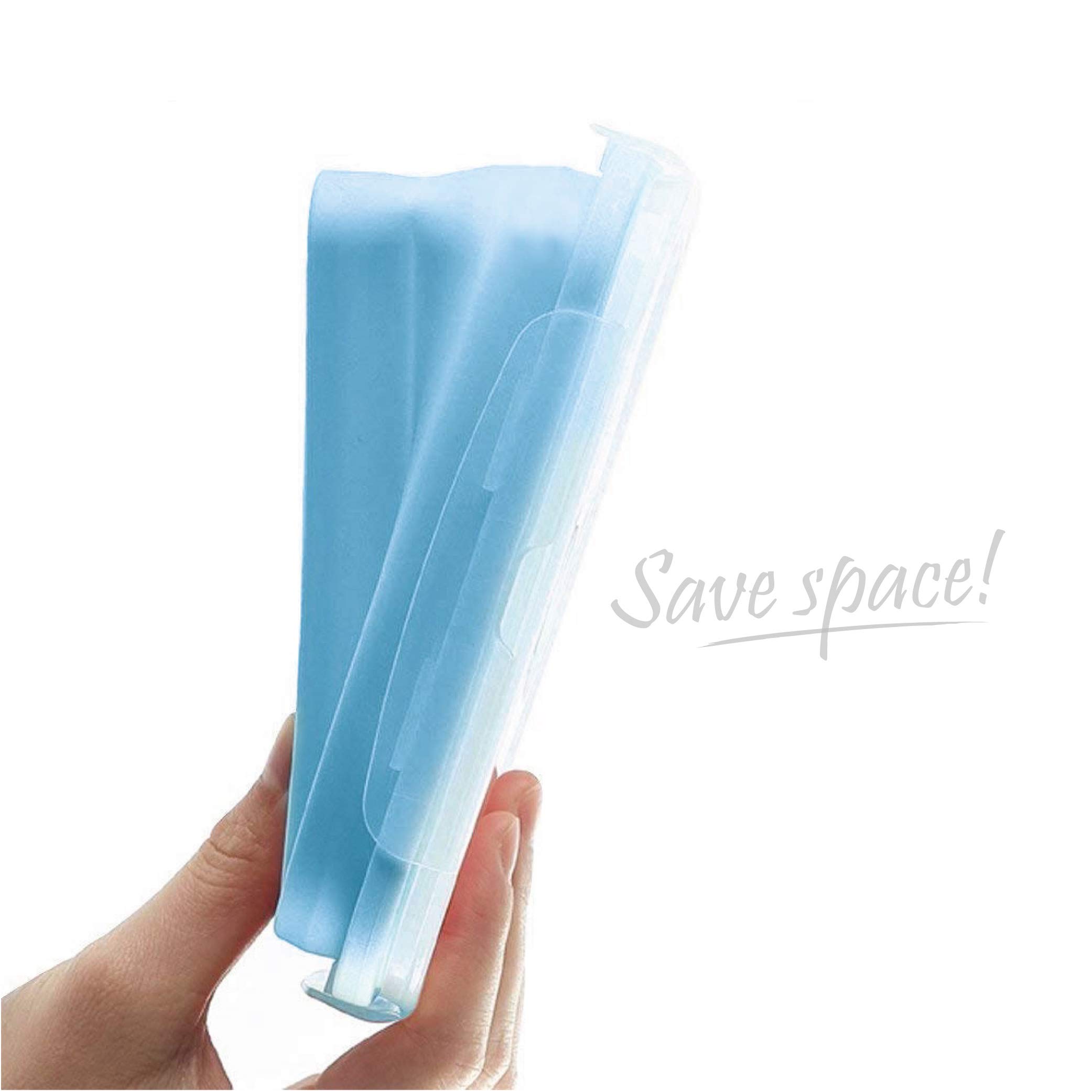 Rectangular Collapsible Silicone Container 4 Piece Set