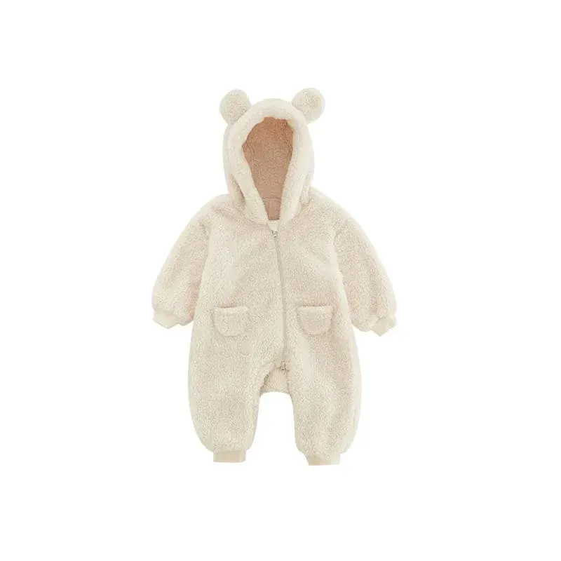 Fleece Unisex Baby Jumpsuit