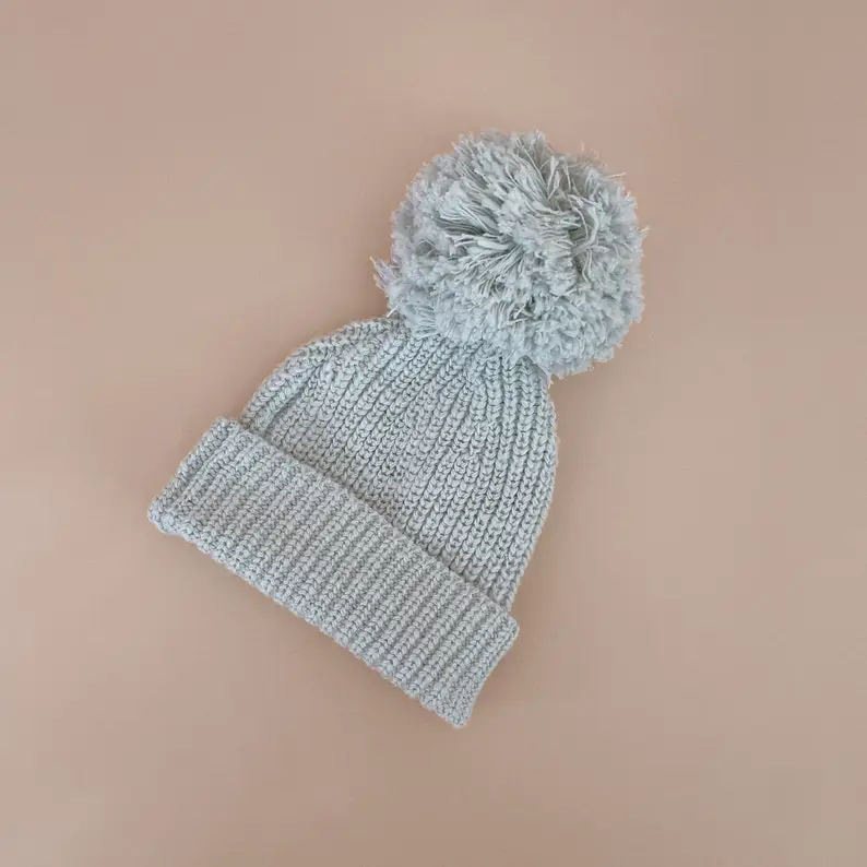 Chunky Knit Beanie - 6 colours available - NB to 12months - Baby first outfit - Photoshoot - Blue, White, Honey, Lilac, Blush and Sage