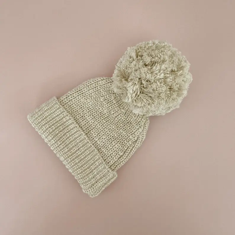 Chunky Knit Beanie - 6 colours available - NB to 12months - Baby first outfit - Photoshoot - Blue, White, Honey, Lilac, Blush and Sage