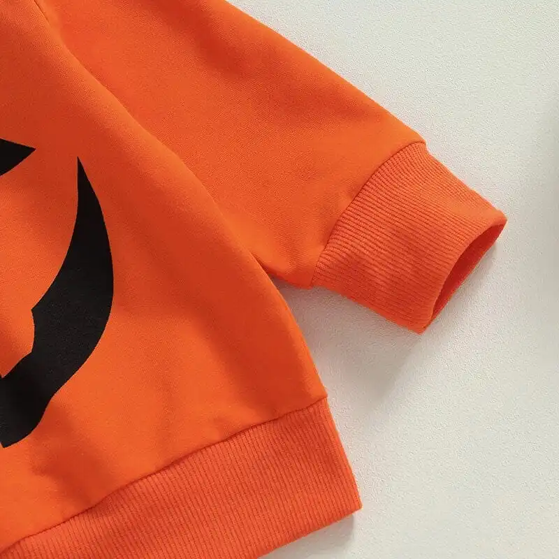 Smiley Face Halloween Toddler Set