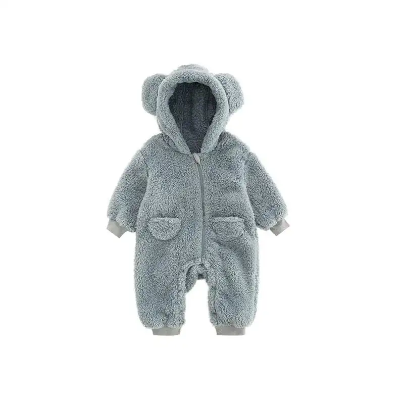 Fleece Unisex Baby Jumpsuit