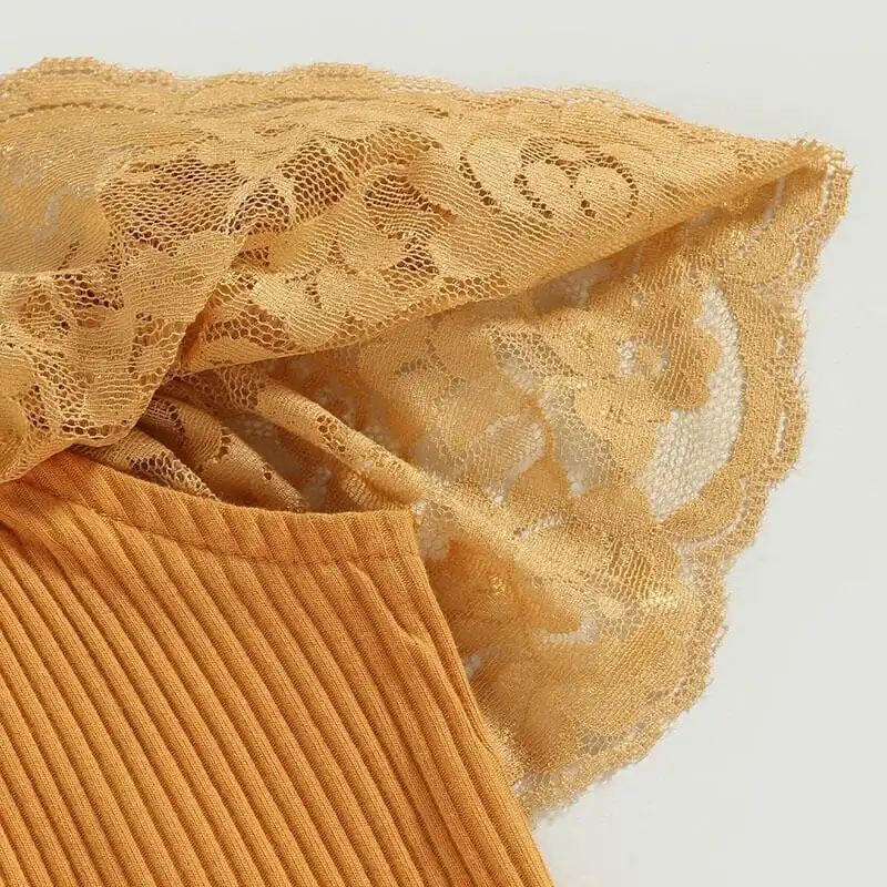 Tassel Flared Jeans Baby Set