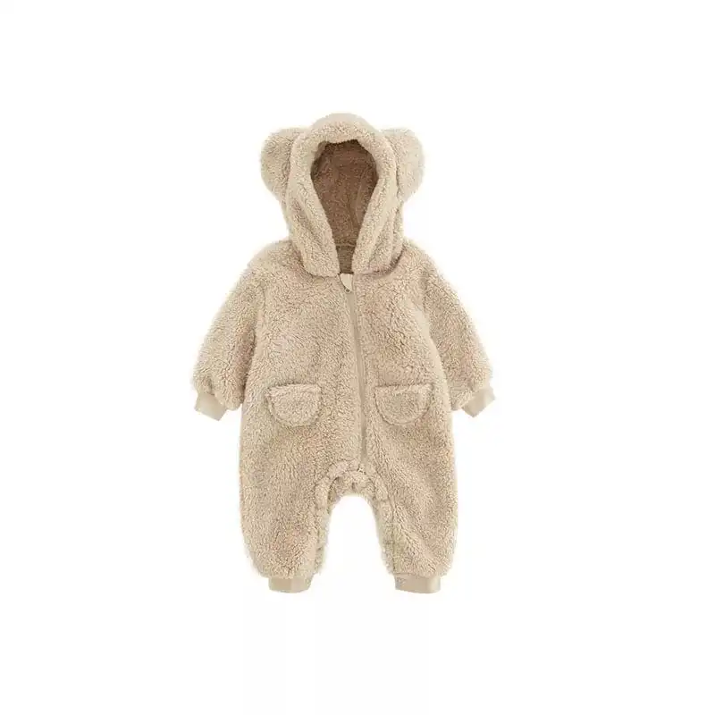 Fleece Unisex Baby Jumpsuit