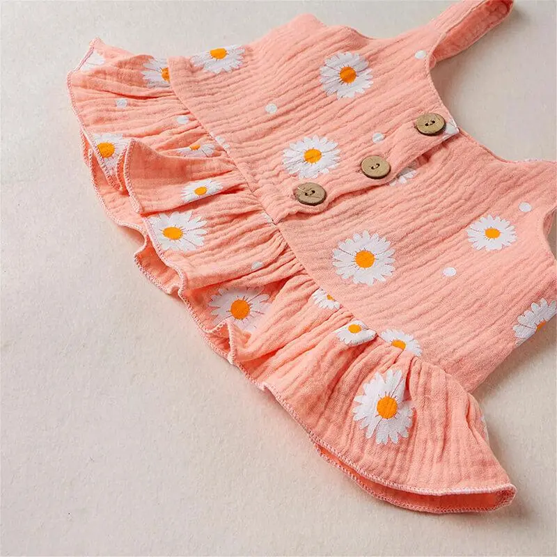 Daisy Ruffled Toddler Set