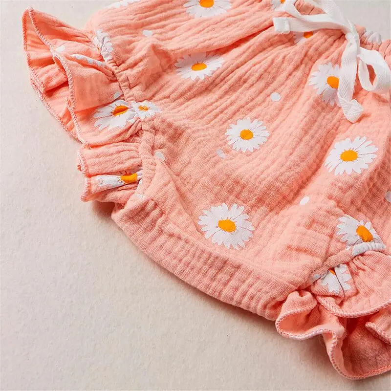 Daisy Ruffled Toddler Set