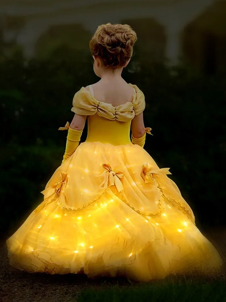Light up Princess Costume Dress