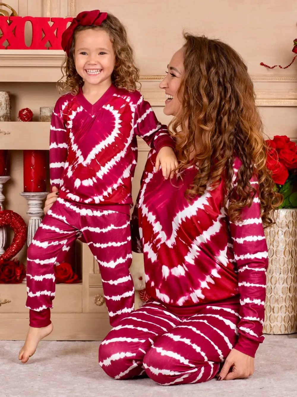 Mommy & Me Tie Dye Love Loungewear Set