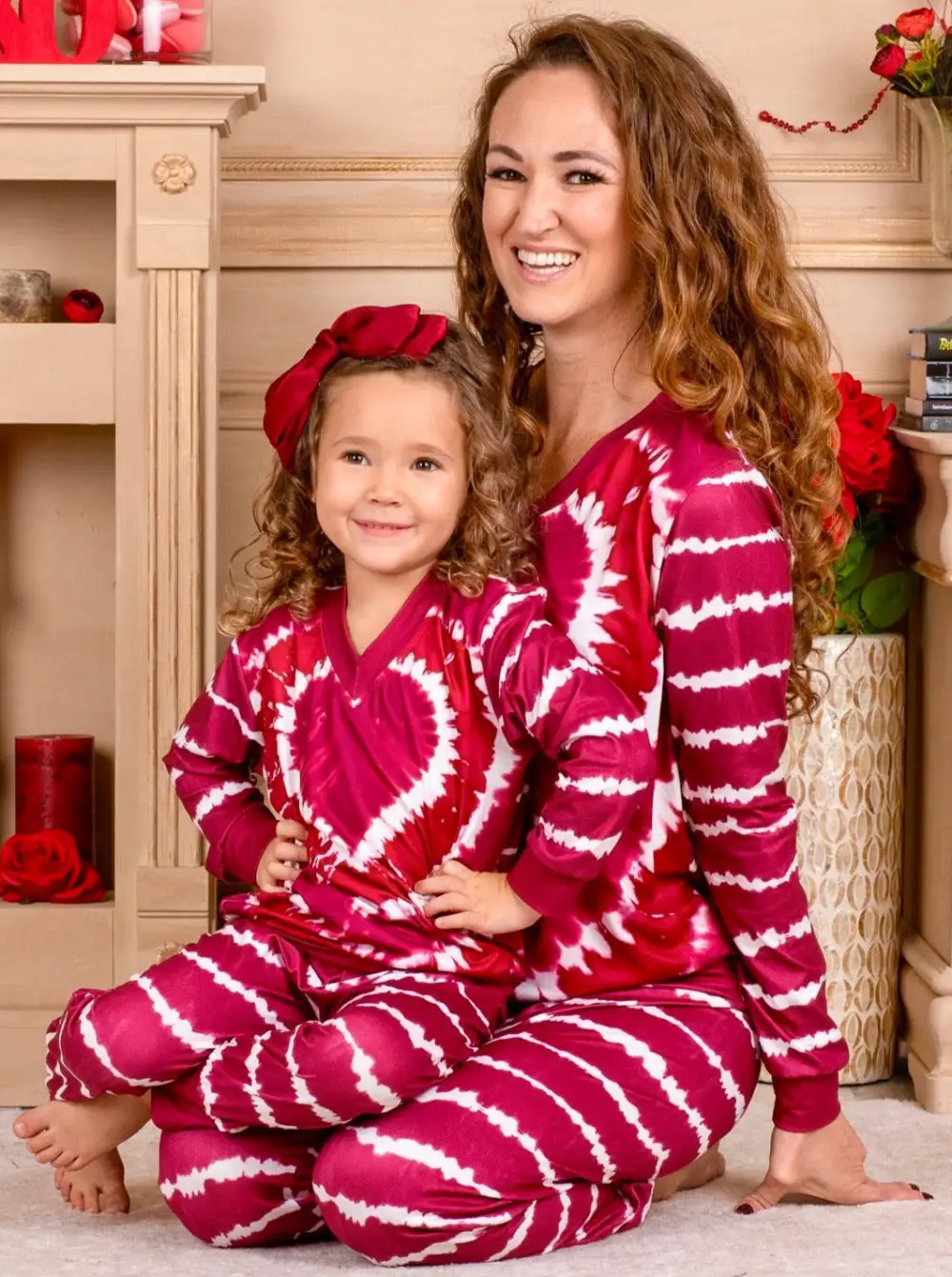 Mommy & Me Tie Dye Love Loungewear Set