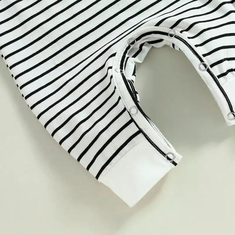 Striped Pocket Baby Jumpsuit