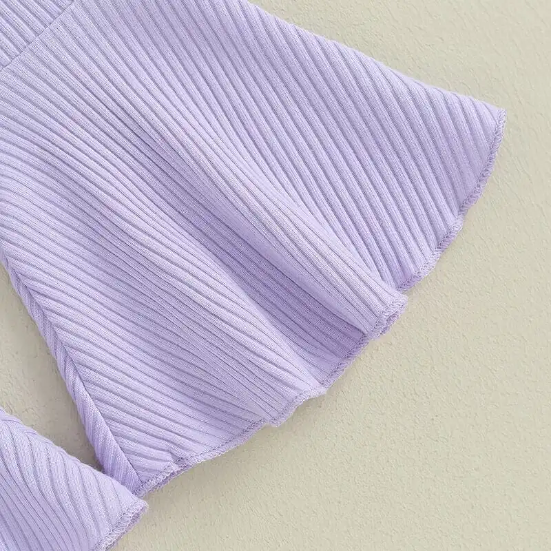 Flared Pants Floral Toddler Set