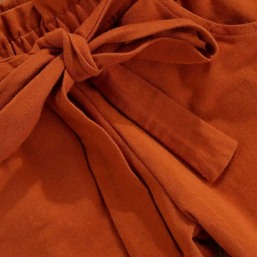 Brown Pants Toddler Set