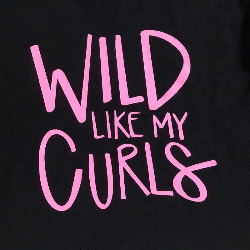 Wild Like My Curls Toddler Tee