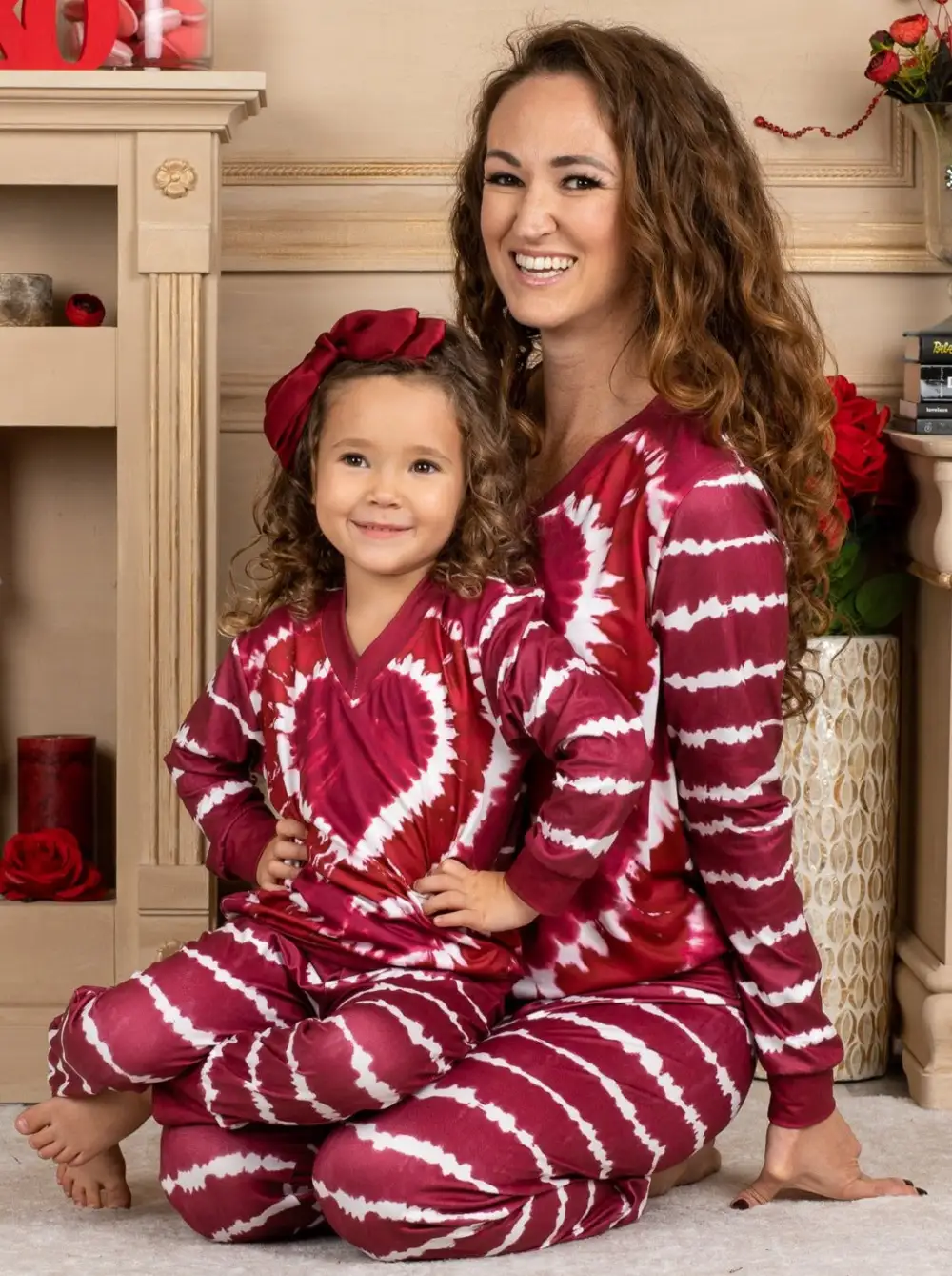 Mommy & Me Tie Dye Love Loungewear Set