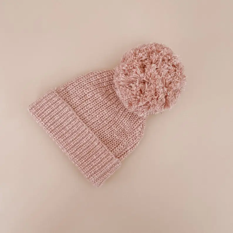 Chunky Knit Beanie - 6 colours available - NB to 12months - Baby first outfit - Photoshoot - Blue, White, Honey, Lilac, Blush and Sage