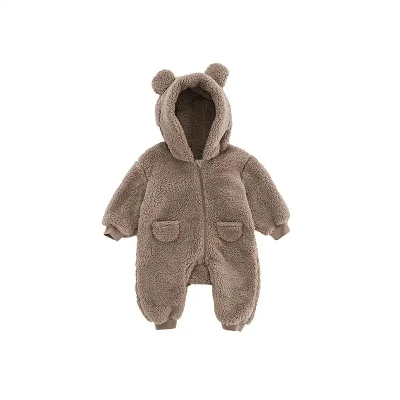 Fleece Unisex Baby Jumpsuit